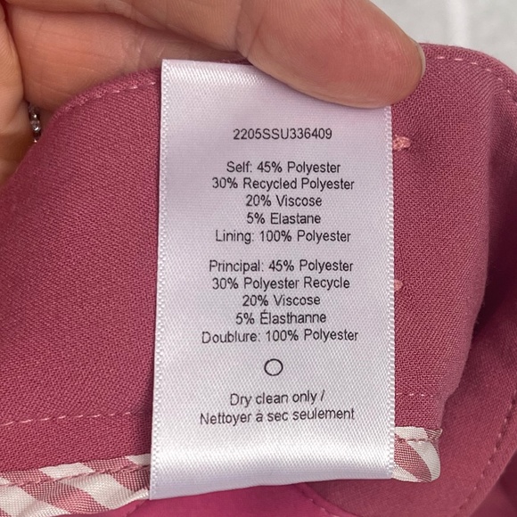 Veronica Beard Mauve Renzo Pants sz 4 - Picture 6 of 8